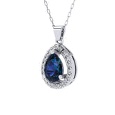 Rosa Safir Kolye